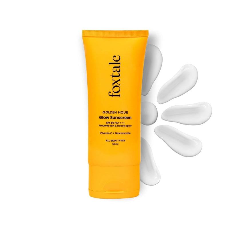 FOXTALE GOLDEN HOUR GLOW SUNSCREEN SPF 50 PA+++