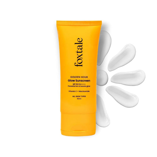 FOXTALE GOLDEN HOUR GLOW SUNSCREEN SPF 50 PA+++