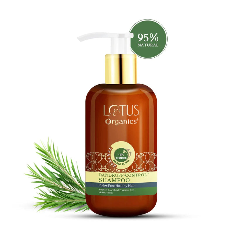 LOTUS ORGANICS+ CHEMICAL-FREE ANTI-DANDRUFF SHAMPOO