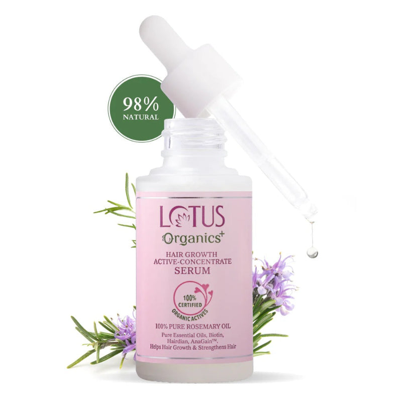 LOTUS ORGANICS+ HAIR GROWTH ACTIVE-CONCENTRATE SERUM