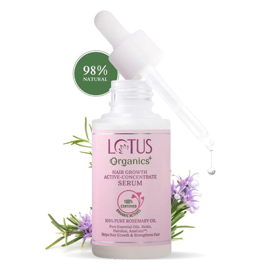 LOTUS ORGANICS+ HAIR GROWTH ACTIVE-CONCENTRATE SERUM