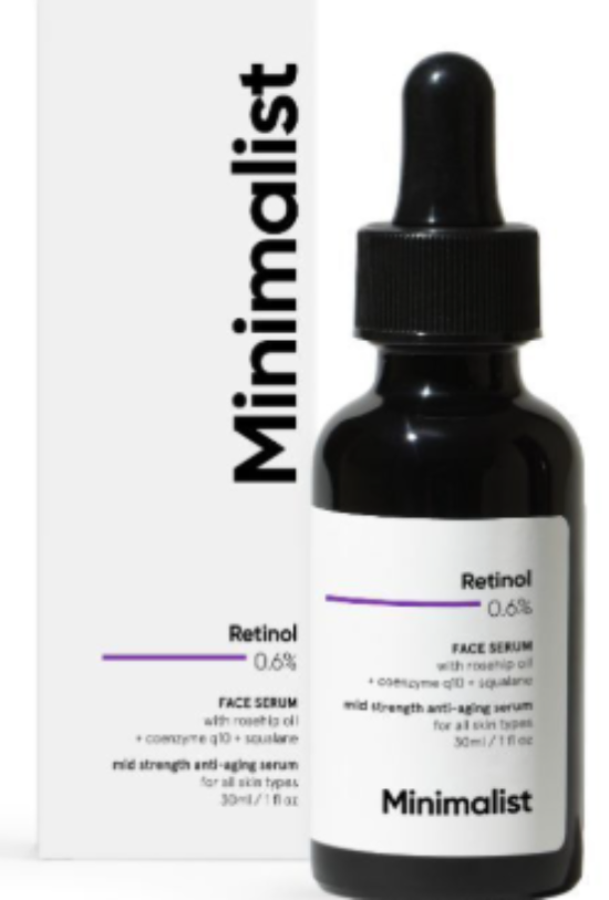 MINIMALIST RETINOL 0.6% FACE SERUM