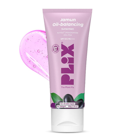 PLIX JAMUN OIL-BALANCING SUNSCREEN (WITH SPF 50 FOR EVERYDAY SUN PROTECTION)