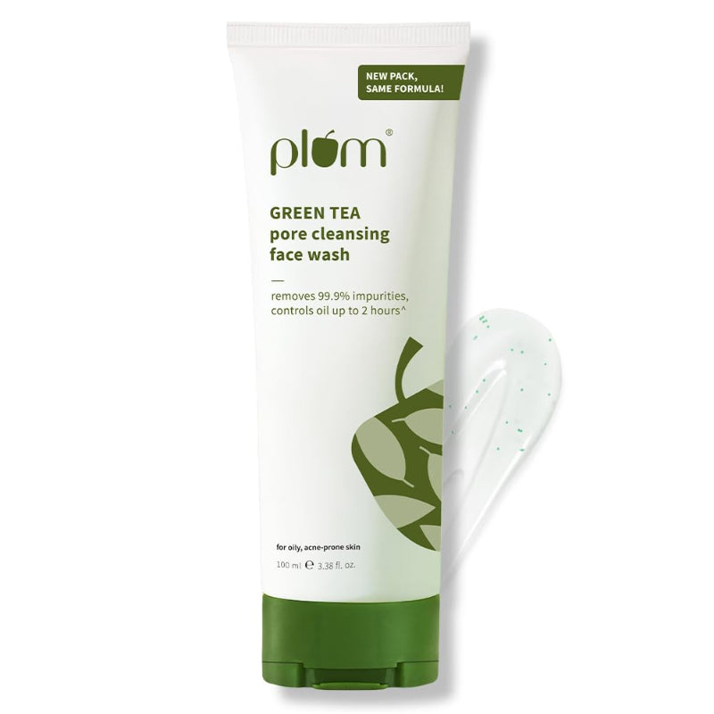 PLUM GREEN TEA PORE CLEANSING FACE WASH FOR ACNE