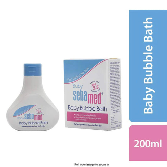 SEBAMED BABY BUBBLE BATH|PH 5.5|WITH CHAMOMILE|NO TEARS |