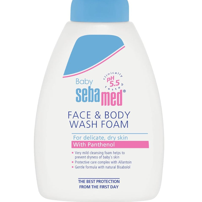 SEBAMED FACE & BODY WASH FOAM