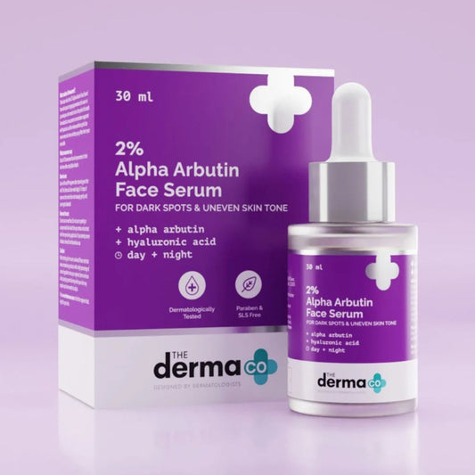 THE DERMA CO  2% ALPHA ARBUTIN FACE SERUM 30 ML