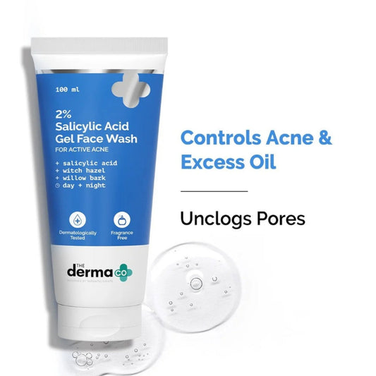 THE DERMA CO  2% SALICYLIC ACID GEL FACE WASH