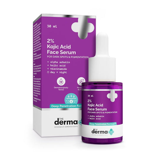 THE DERMA CO  2%KOJIC ACID FACE SERUM 30 ML