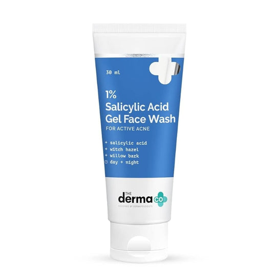 THE DERMA CO  1% SALICYLIC ACID GEL FACE WASH 30ML