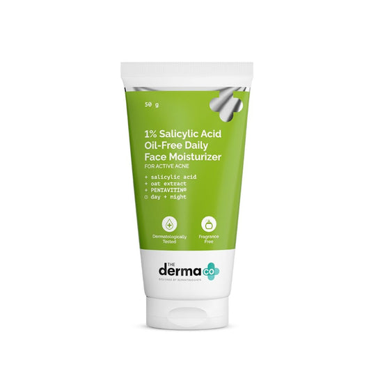 THE DERMA CO  1% SALICYLIC FACE MOISTURIZER 50GM