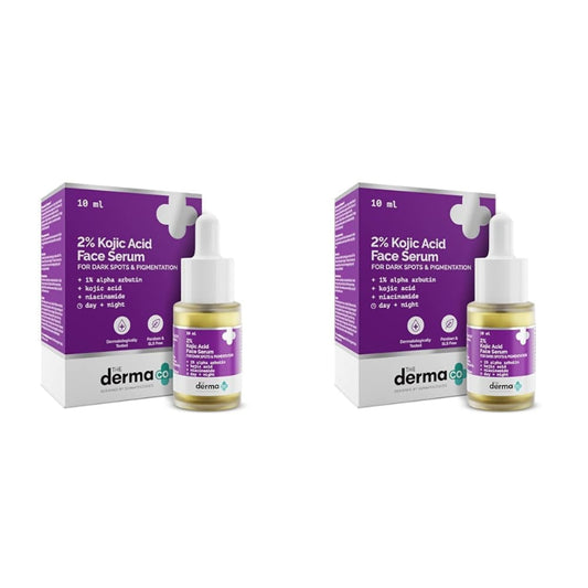THE DERMA CO 2% KOJIC ACID FACE SERUM 10 ML