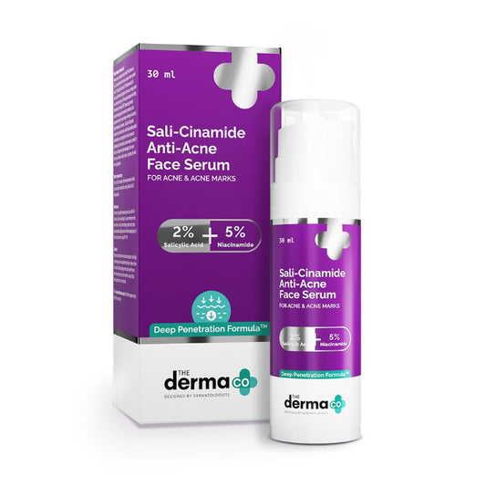 THE DERMA CO SALI-CINAMIDE ANTI-ACNE SERUM WITH 2% SALICYLIC ACID & 5% NIACINAMIDE