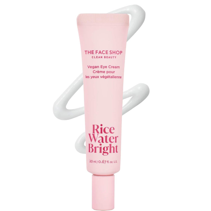 THE FACE SHOP RICE WATER BRIGHT VEGAN EYE CREAM