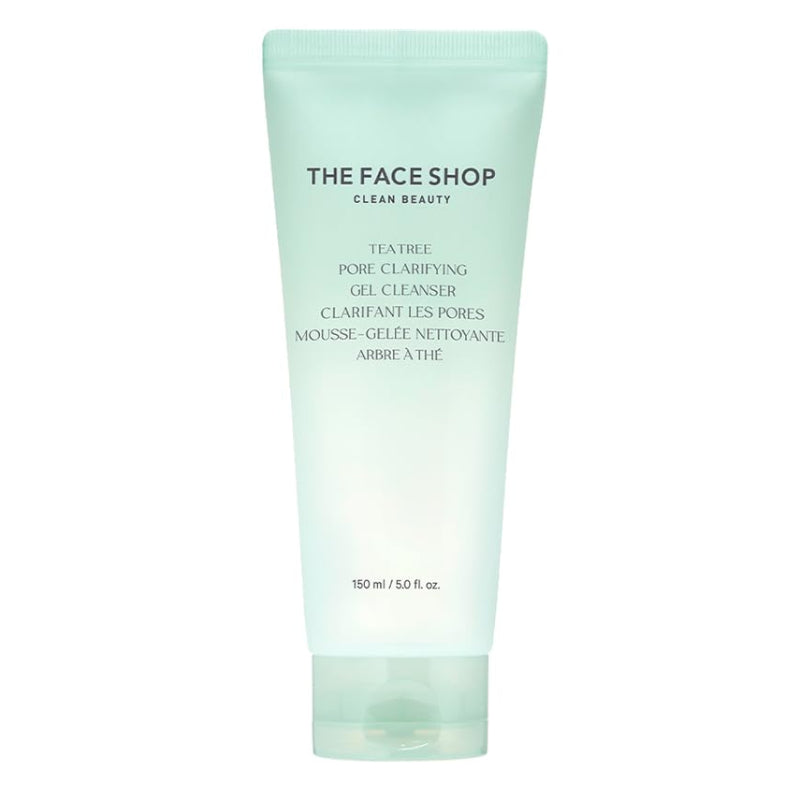 THE FACE SHOP TEA TREE PORE CLARIFYING GEL CLEANSER