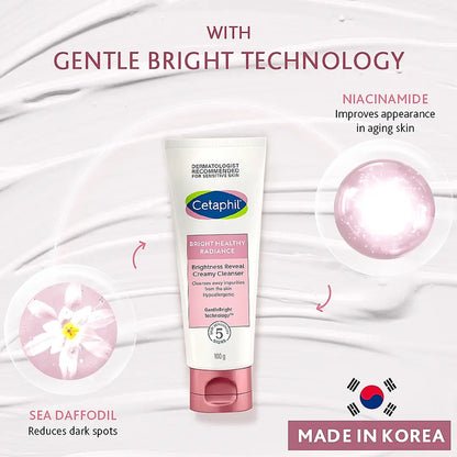 CETAPHIL BRIGHT HEALTHY RADIANCE REVEAL CREAMY CLEANSER