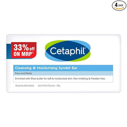 CETAPHIL BAR 400GM - 100GM X 4