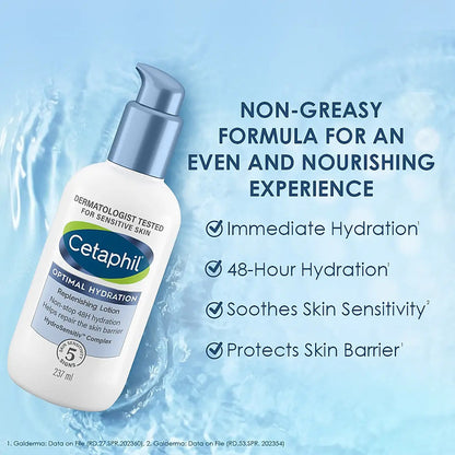 CETAPHIL OPTIMAL HYDRATION REPLENISHING BODY LOTION 237ML