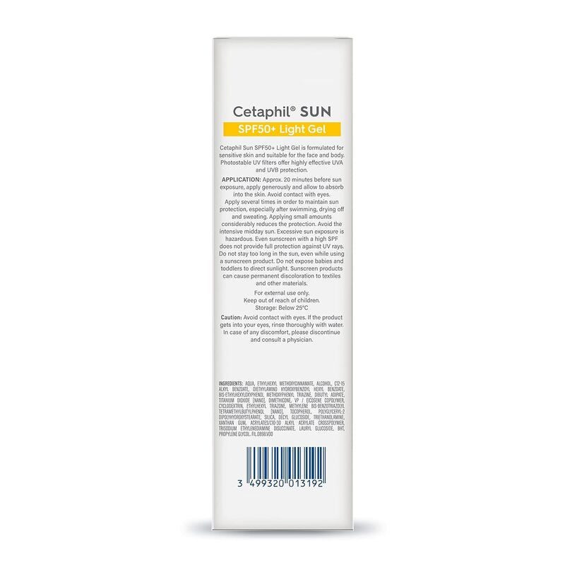 CETAPHIL SUN SPF 50+ LIGHT - GEL