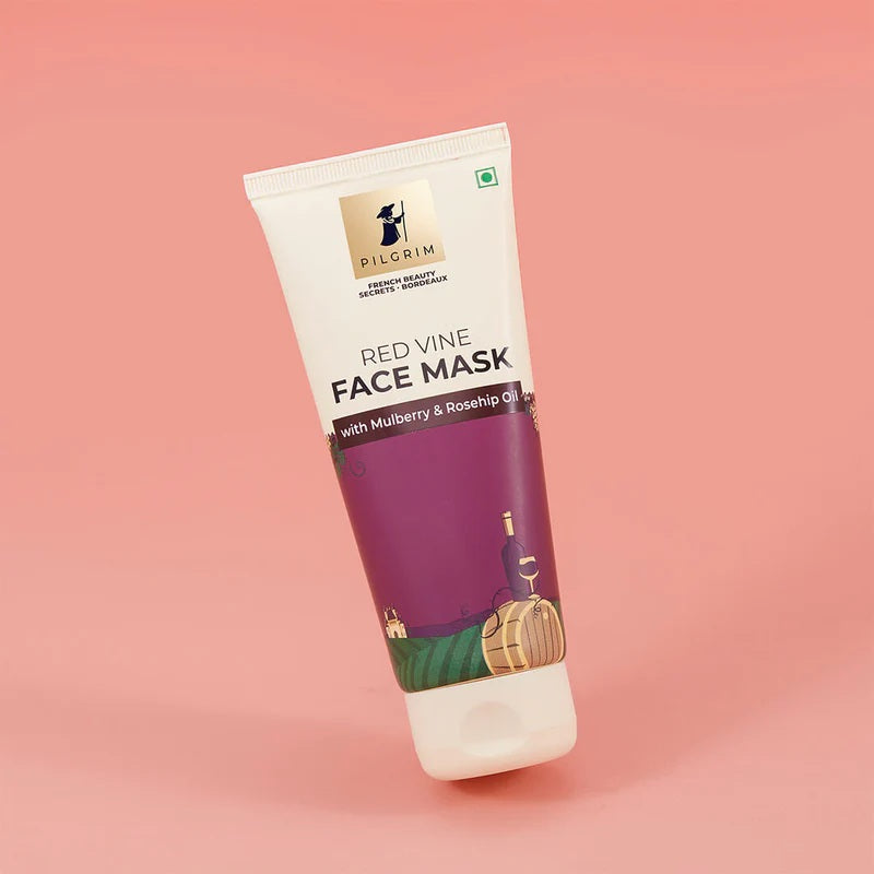 PILGRIM RED VINE FACE MASK