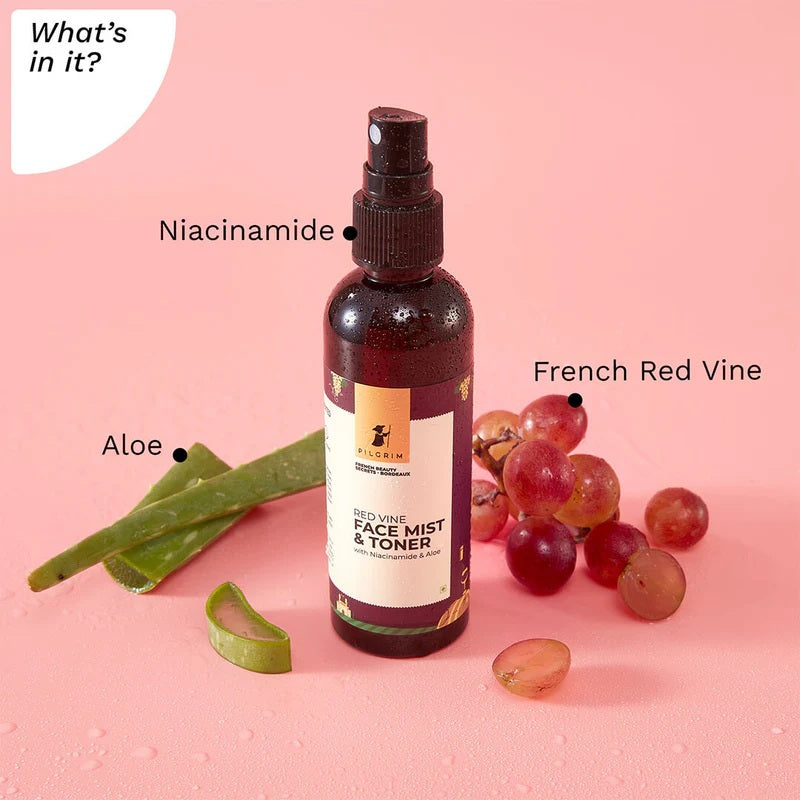PILGRIM RED VINE FACE MIST & TONER
