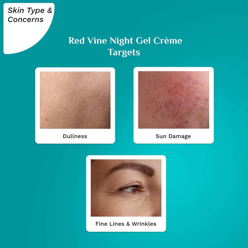 PILGRIM RED VINE NIGHT GEL CREME