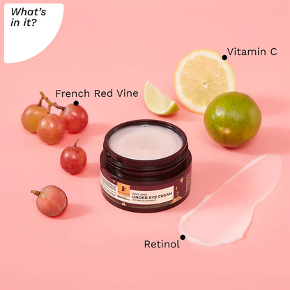 PILGRIM RED VINE UNDER EYE CREAM