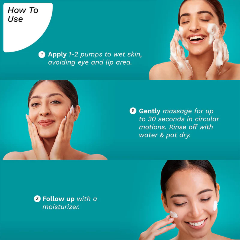 PILGRIM SALICYLIC & GLYCOLIC ACID FOAMING FACE WASH