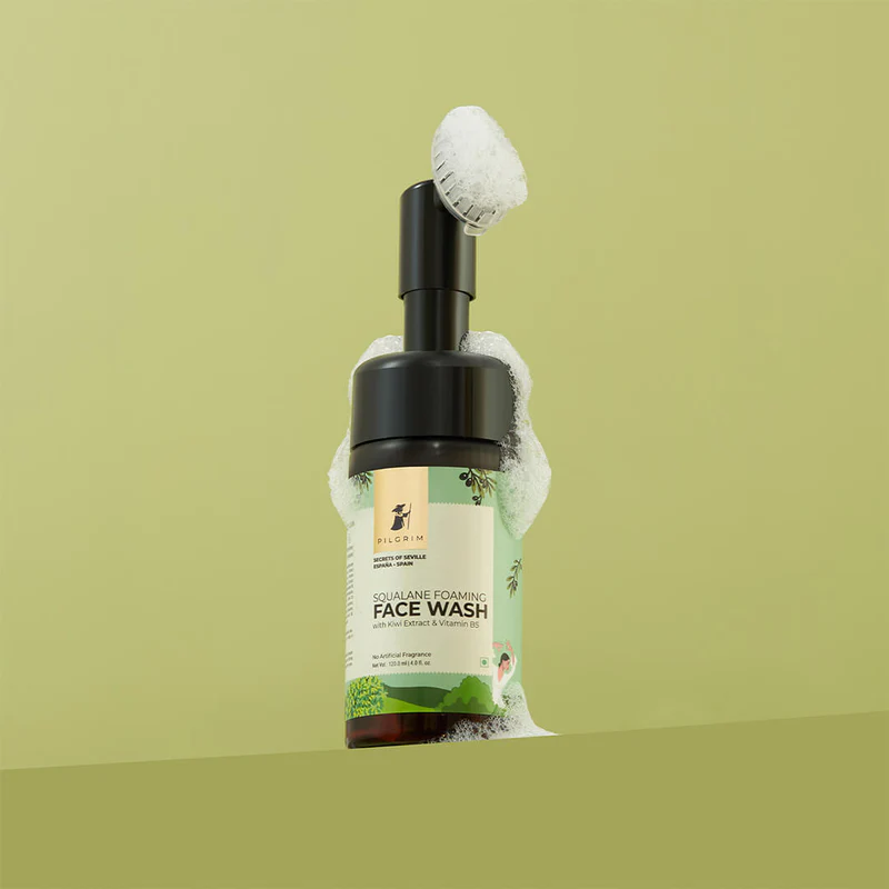 PILGRIM SQUALANE FOAMING FACE WASH