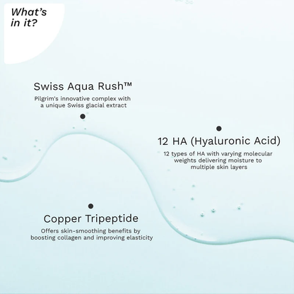 PILGRIM SWISS AQUA RUSH 12 HA SERUM
