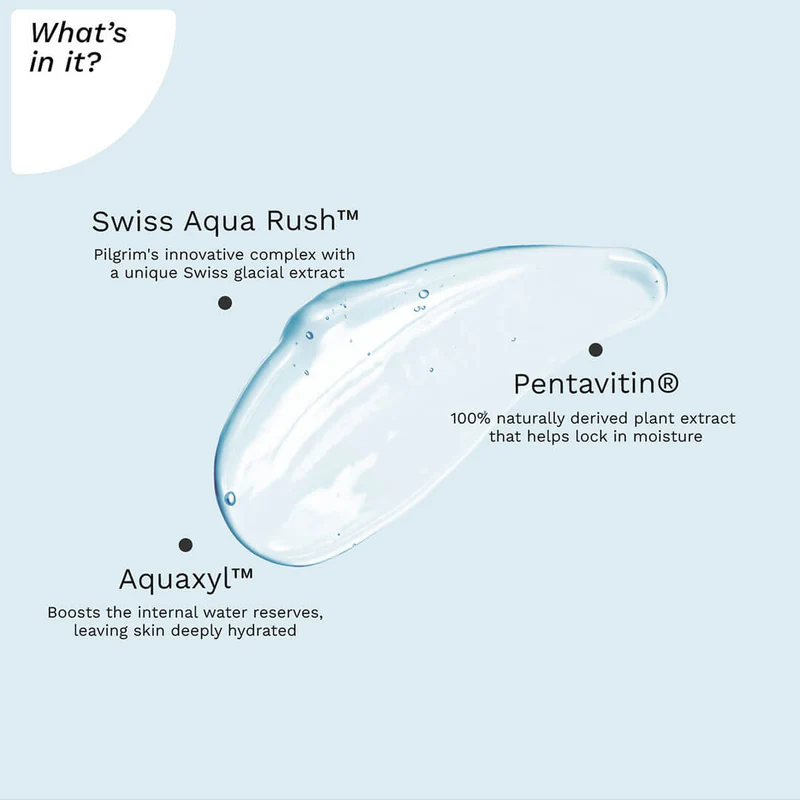 PILGRIM SWISS AQUA RUSH HYDRATING FACE WASH