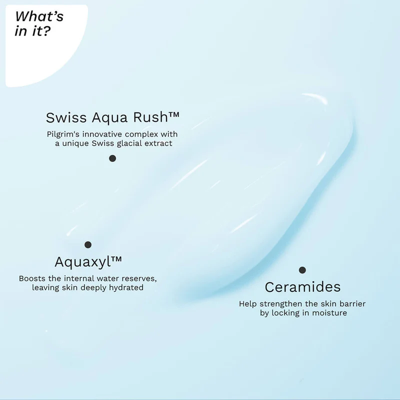 PILGRIM SWISS AQUA RUSH OVERNIGHT HYDRATING CREAM