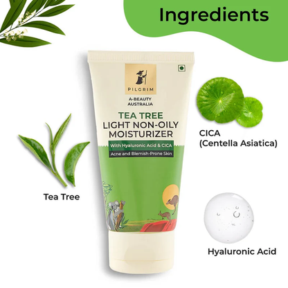 PILGRIM TEA TREE LIGHT NON OILY MOISTURIZER