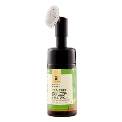 PILGRIM TEA TREE PURIFYING FOAMING FACE WASH