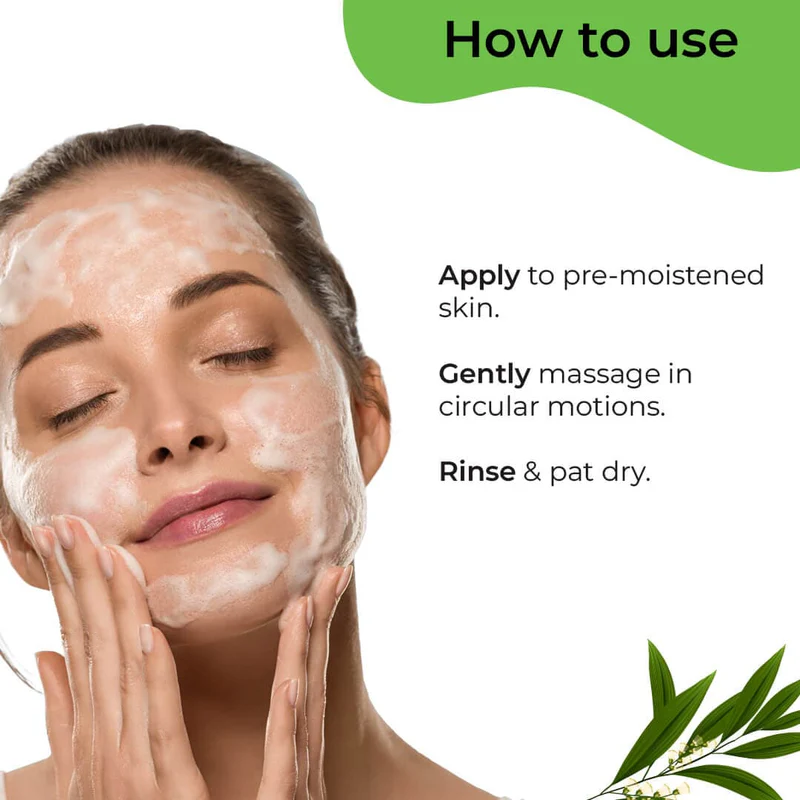 PILGRIM TEA TREE PURIFYING GEL FACE WASH