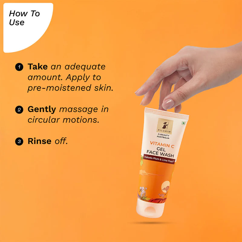 PILGRIM VITAMIN C GEL FACE WASH
