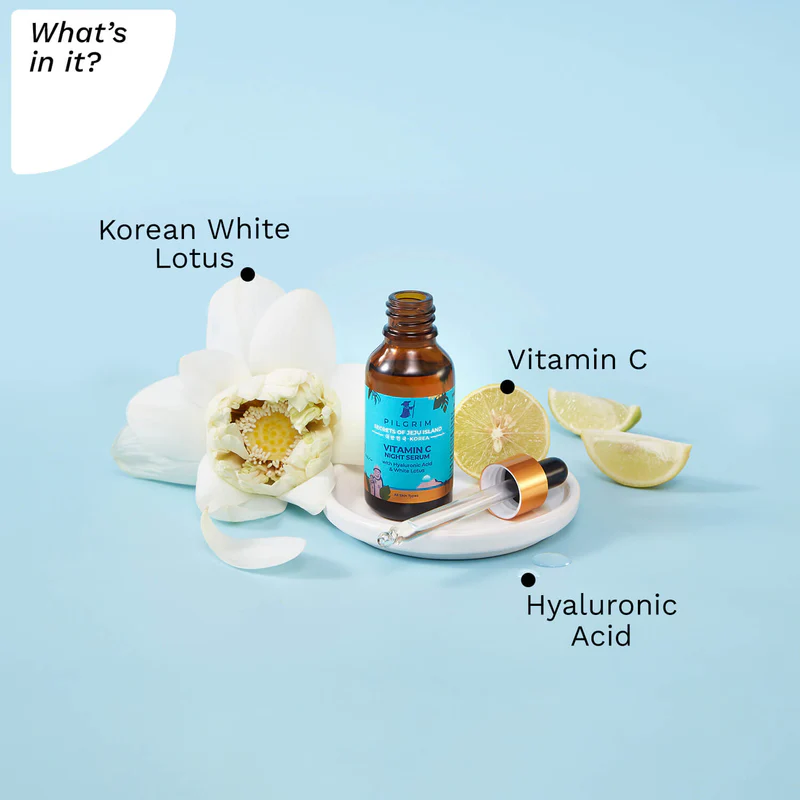 PILGRIM VITAMIN C NIGHT SERUM (OIL-BASED)