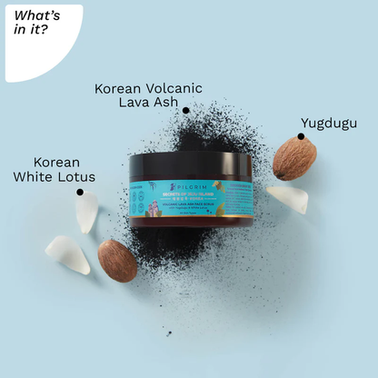 PILGRIM VOLCANIC LAVA ASH FACE SCRUB