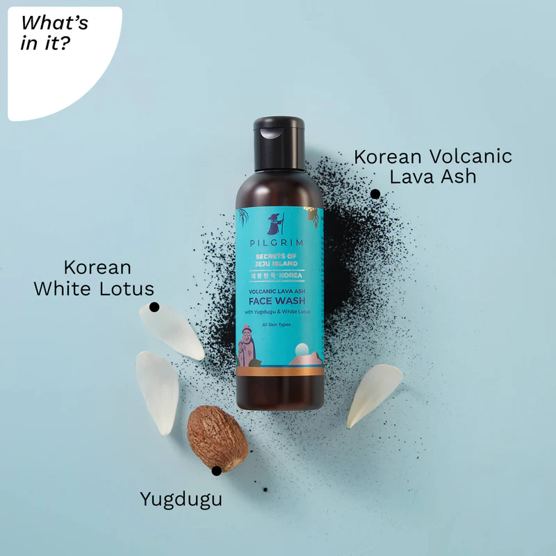PILGRIM VOLCANIC LAVA ASH FACE WASH
