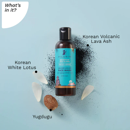 PILGRIM VOLCANIC LAVA ASH FACE WASH