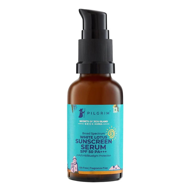 PILGRIM WHITE LOTUS SUNSCREEN SPF 50 PA+++